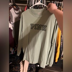 VS PINK LONG SLEEVED TOP